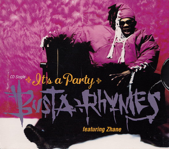 Busta Rhymes Featuring Zhané : It's A Party (CD, Single)