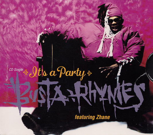 Busta Rhymes Featuring Zhané : It's A Party (CD, Single)