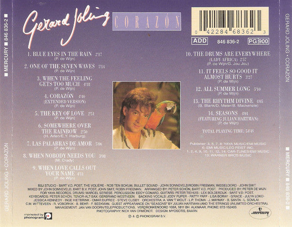 Gerard Joling : Corazón (CD, Album)