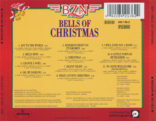 BZN : Bells Of Christmas (CD, Album)