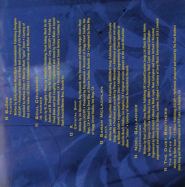 Various : The X-Files: The Album (CD, Album, Comp)