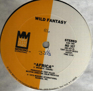 Wild Fantasy : Jungle Drums (12")