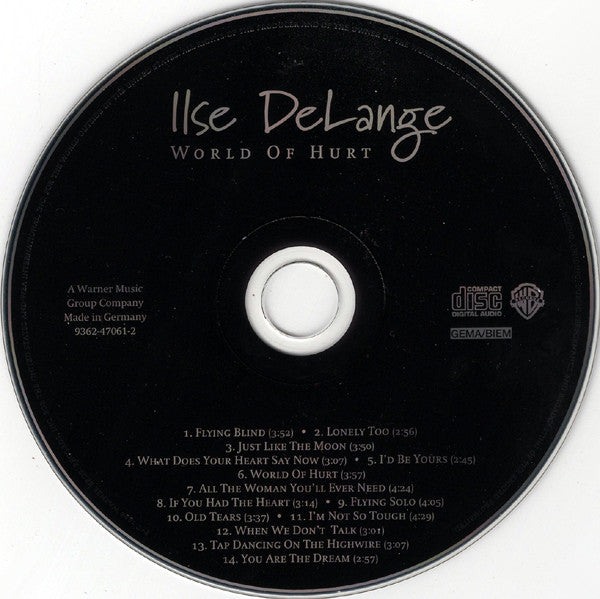 Ilse DeLange : World Of Hurt (CD, Album)
