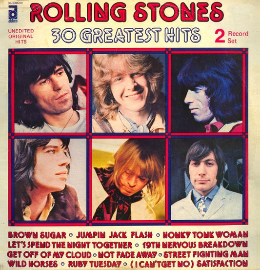 The Rolling Stones : 30 Greatest Hits (2xLP, Comp)