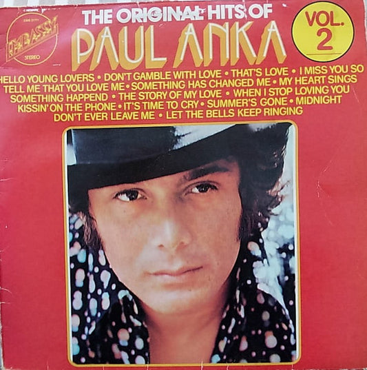 Paul Anka : The Original Hits Of Paul Anka Vol. 2 (LP, Comp)