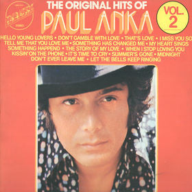 Paul Anka : The Original Hits Of Paul Anka Vol. 2 (LP, Comp)