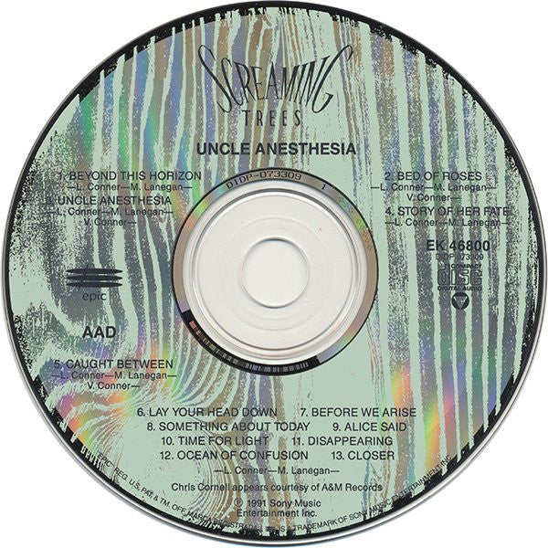 Screaming Trees : Uncle Anesthesia (CD, Album)