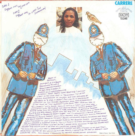 Miquel Brown : So Many Men - So Little Time (7", Single)