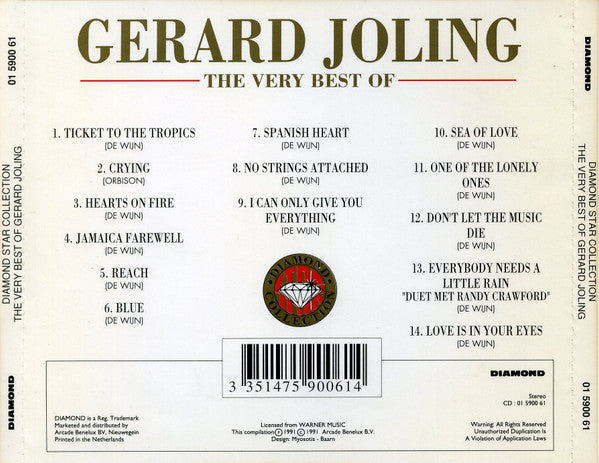 Gerard Joling : The Very Best Of (CD, Comp)