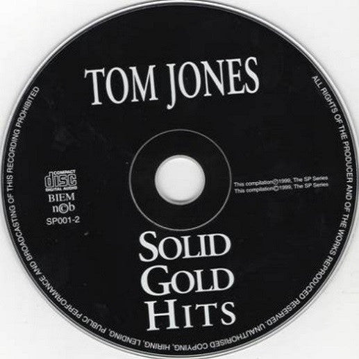 Tom Jones : Solid Gold Hits (CD, Comp)