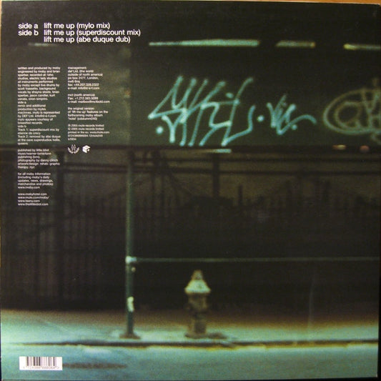 Moby : Lift Me Up (12", Single)
