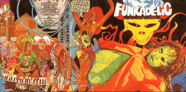 Funkadelic : Let's Take It To The Stage (CD, Album, RE)
