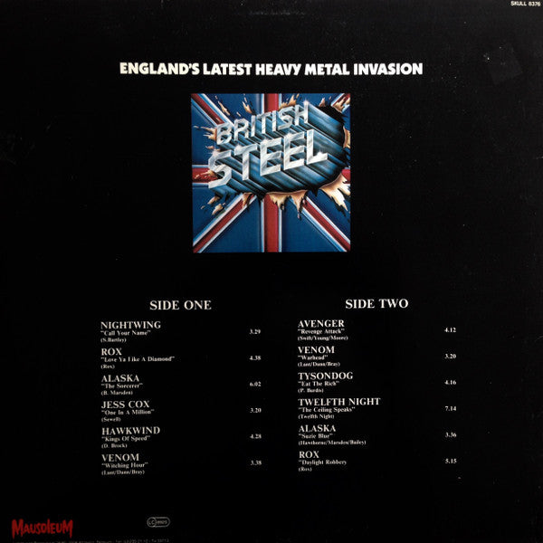 Various : British Steel - England's Latest Heavy Metal Invasion (LP, Comp)