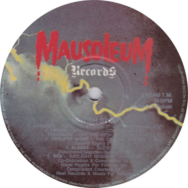 Various : British Steel - England's Latest Heavy Metal Invasion (LP, Comp)
