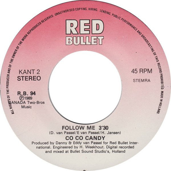 Co Co Candy : Never Marry A Railroad Man (7", Single)