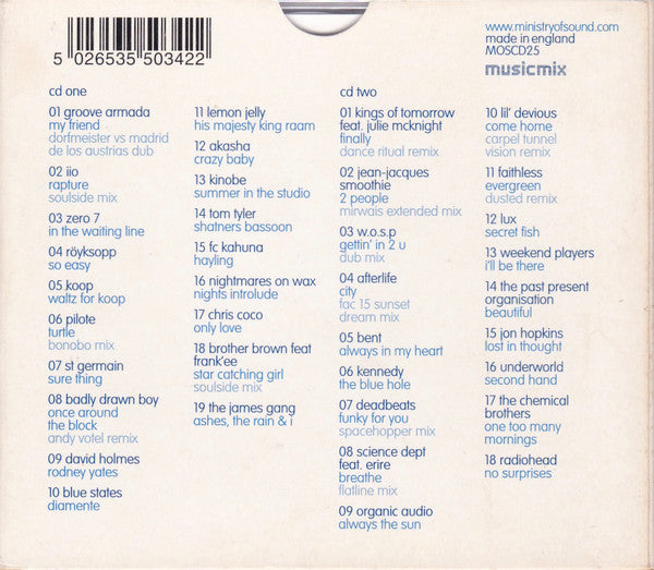 Various : The Chillout Annual 2002 (2xCD, Mixed)