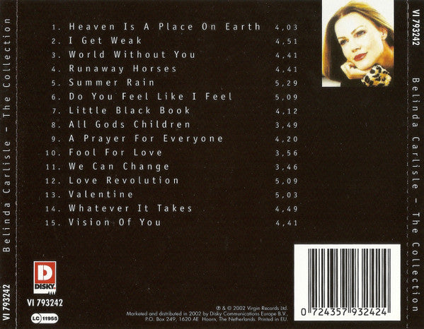Belinda Carlisle : The Collection (CD, Comp)