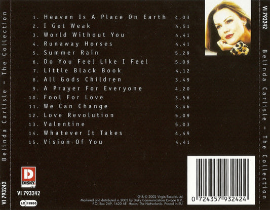 Belinda Carlisle : The Collection (CD, Comp)