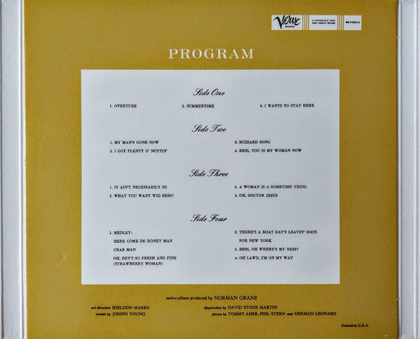 Ella Fitzgerald & Louis Armstrong : Porgy & Bess (CD, Album, RE, RM, Dig)