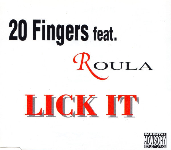 20 Fingers Feat. Roula : Lick It (CD, Maxi)