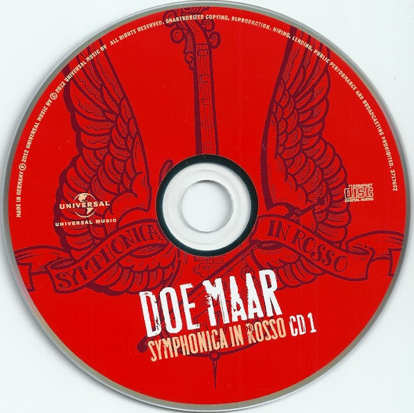 Doe Maar : Symphonica In Rosso (2xCD, Album + DVD)