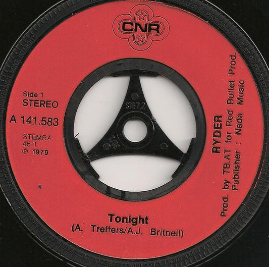 Ryder (14) : Tonight (7", Single)