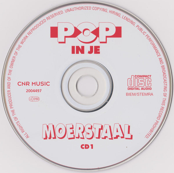 Various : Pop In Je Moerstaal (Club Editie) (2xCD, Comp)