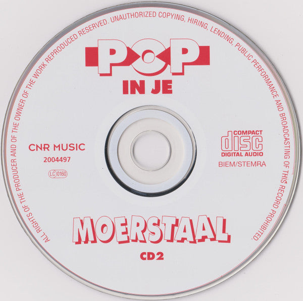 Various : Pop In Je Moerstaal (Club Editie) (2xCD, Comp)