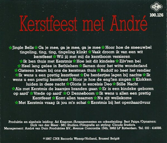 André van Duin : Kerstfeest Met André (CD, Album, RE)