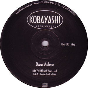 Oscar Mulero : Bandulero (12")