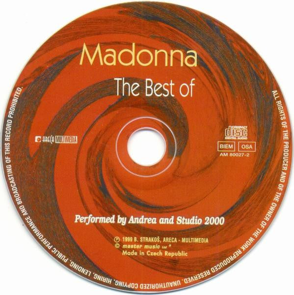 Andrea (82) & Studio 2000 : The Best Of Madonna (CD, Comp)