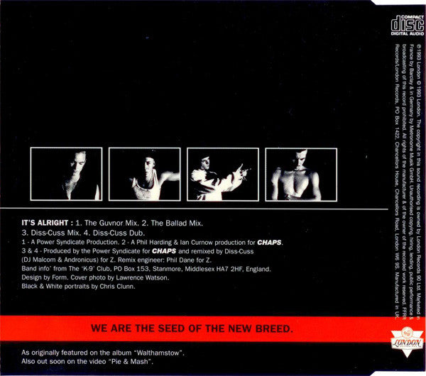 East 17 : It's Alright (CD, Maxi)