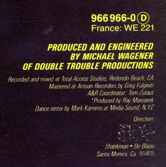 X (5) : Wild Thing (12", Single)