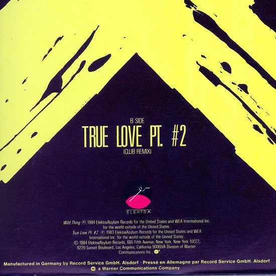 X (5) : Wild Thing (12", Single)