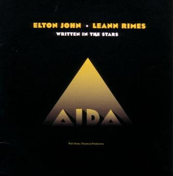 Elton John * LeAnn Rimes : Written In The Stars (CD, Single, Car)