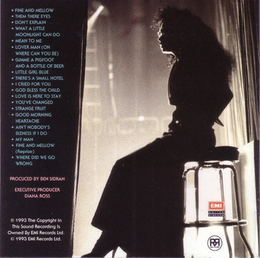 Diana Ross : Diana Ross Live - Stolen Moments: The Lady Sings...Jazz And Blues (CD, Album)