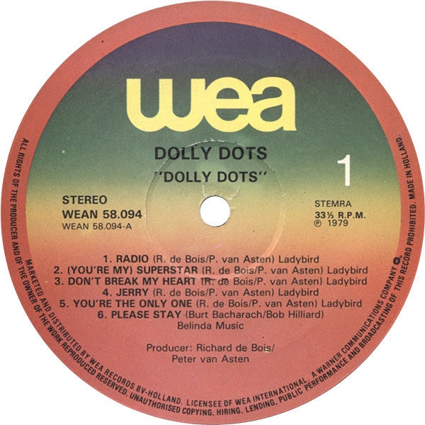 Dolly Dots : Dolly Dots (LP, Album)
