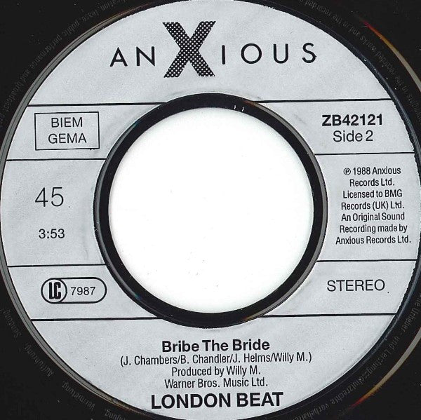 Londonbeat : There's A Beat Going On... (7", Single)