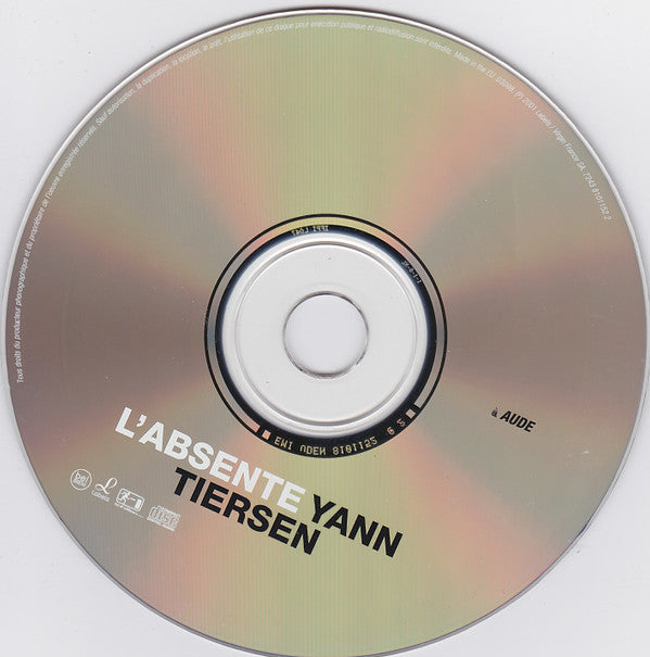 Yann Tiersen : L'absente (CD, Album)