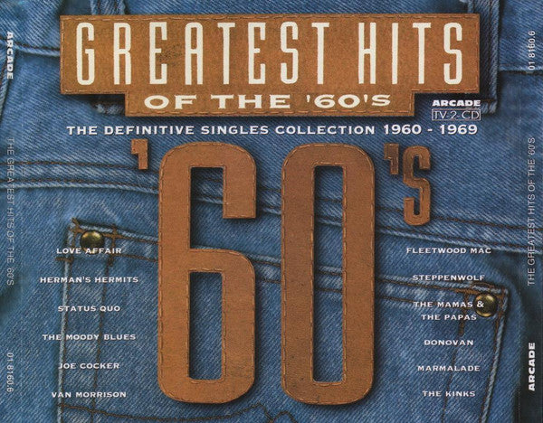 Various : Greatest Hits Of The '60's (The Definitive Singles Collection 1960-1969) (2xCD, Comp)