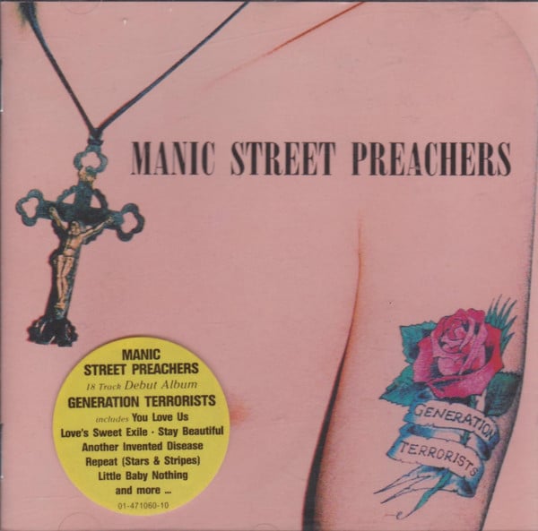 Manic Street Preachers : Generation Terrorists (CD, Album, RP)