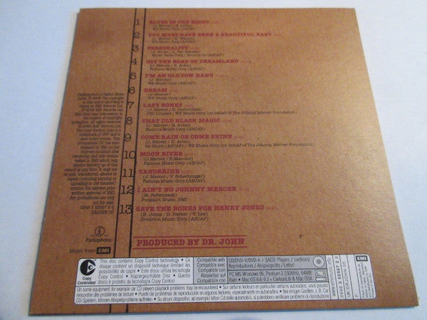 Dr. John : Mercernary - Songs Of Johnny Mercer (CD, Album, Copy Prot., Promo)