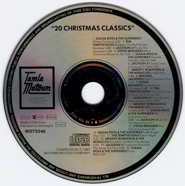 Various : 20 Christmas Classics (CD, Comp, RE)