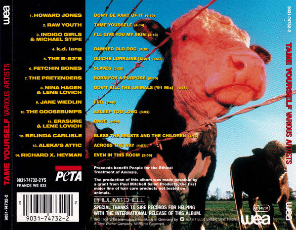 Various : Tame Yourself (CD, Comp)