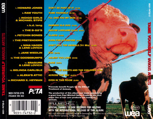 Various : Tame Yourself (CD, Comp)