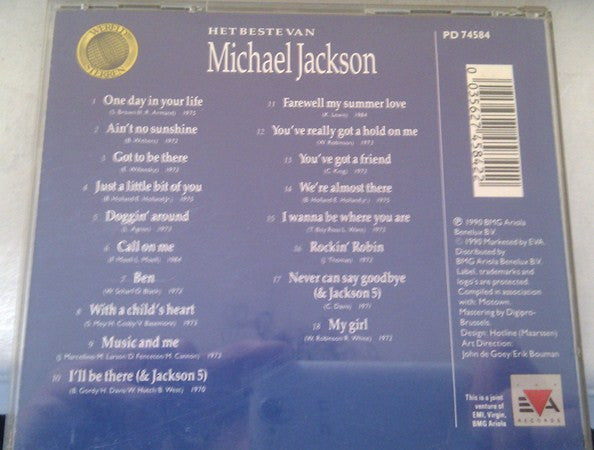 Michael Jackson : Het Beste Van Michael Jackson De Motown Hits (CD, Comp)