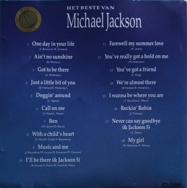 Michael Jackson : Het Beste Van Michael Jackson De Motown Hits (CD, Comp)