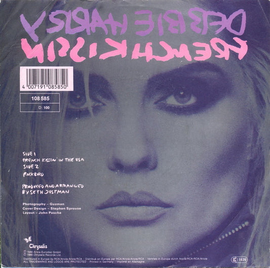Deborah Harry : French Kissin (7", Single)