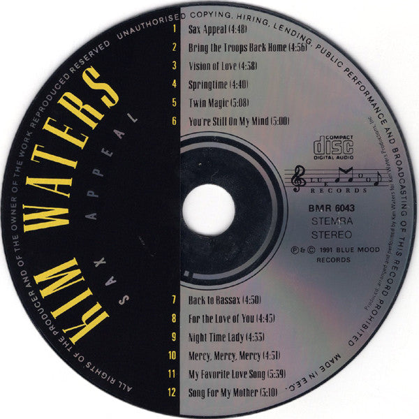 Kim Waters : Sax Appeal (CD, Album)