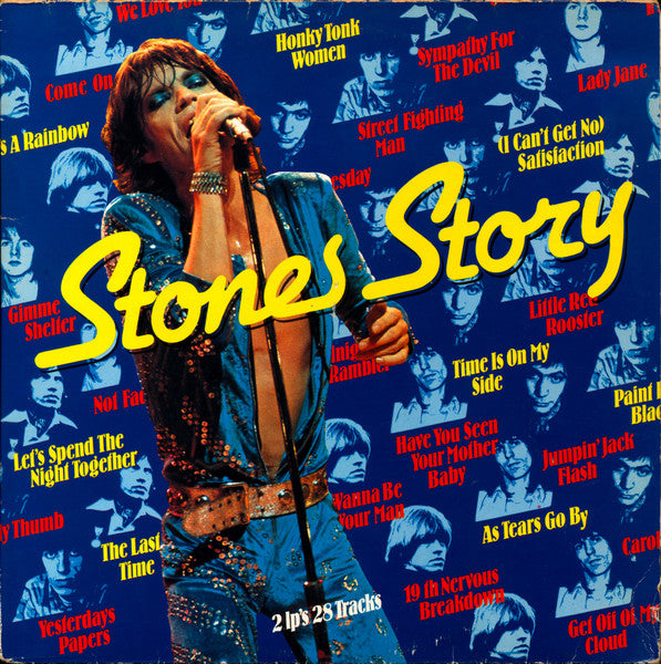 The Rolling Stones : Stones Story (2xLP, Comp)